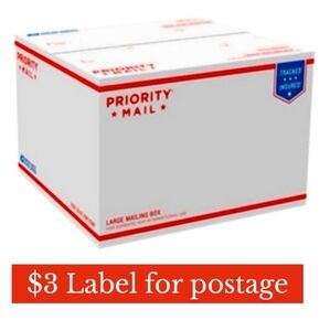$3 Label for postage